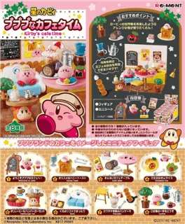 Kirby Mini Figures 6 cm Kirby's Café Time Display (8)