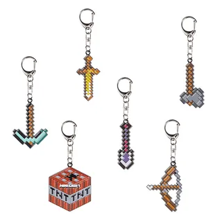 Minecraft Porta-chaves Metal Pack de 1 em Blister - Aleatório
