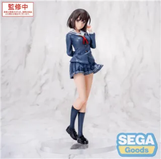 Saekano the Movie: finale Luminasta PVC Statue Megumi Kato Uniform Ver. 22 cm