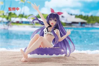Date A Live V Aqua Float Girls PVC Statue Tohka Yatogami Renewal 10 cm