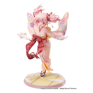 Puella Magi Madoka Magica Side Story Magia Record PVC Statue 1/7 Madoka Kaname Kimono Ver. 22 cm