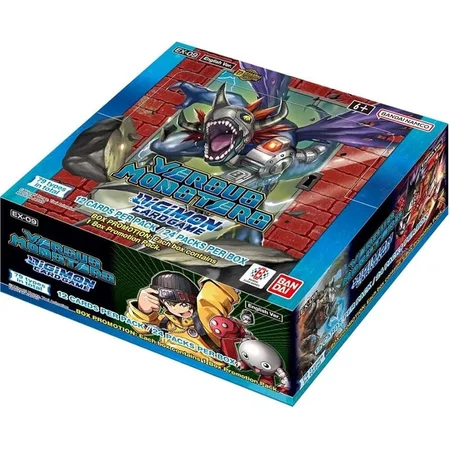 Digimon Card Game EX-09 Bustine Extra Versus Monsters English  - 1 Booster Box (24 Boosters)