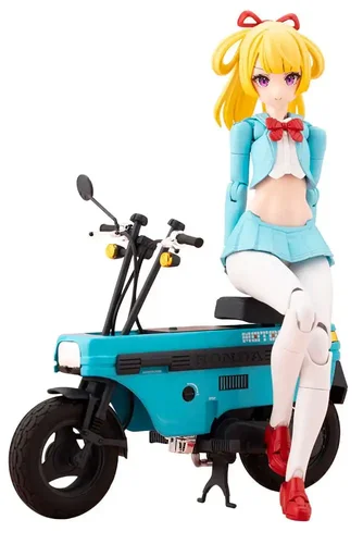 Megami Device Buster Doll Series Plastic Model Kit 1/1 Knight Alice with Honda AB12 Motocompo 15 cm