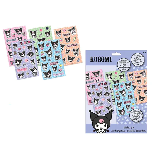 Hello Kitty Kuromi Sticker set