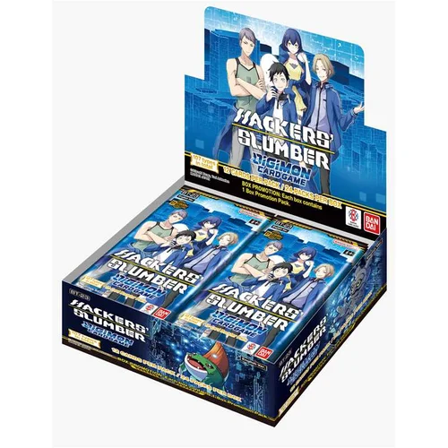 Box Digimon Card Game BT-23 Hackers' Slumber English - 1 Booster Box (24 Boosters)