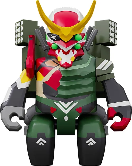 Rebuild of Evangelion Brickroid Action Figure Evangelion Production Model-New 02 a 5 cm