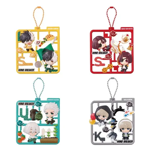 Wind Breaker Plat Collection Keychain 9 cm Vol. 2 Blind Box - 1 unidade