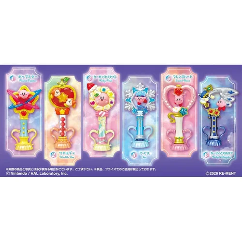 Kirby Mini Figures Twinkle Wand Blind Box - 1 Unidade