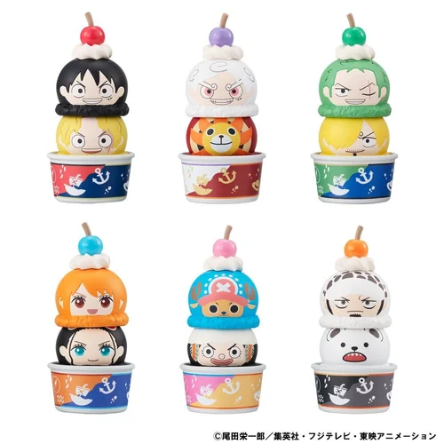 One Piece Tsumichen Stack up & Change Trading Figure 8 cm - 1 Unidade