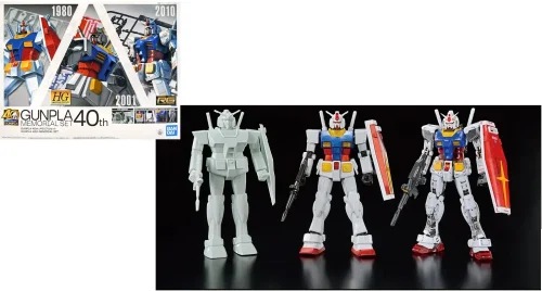 GUNDAM - Gunpla 40th Memorial Set - Model Kit
