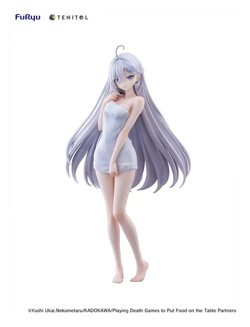 Playing Death Games to Put Food on the Table Light Novel PVC Statue Yuki Golden Bath Ver. 30 cm
