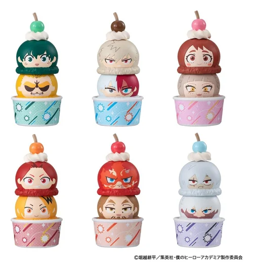 My Hero Academia Tsumichen Stack up & Change Trading Figure 8 cm Blind Box - 1 Unidade
