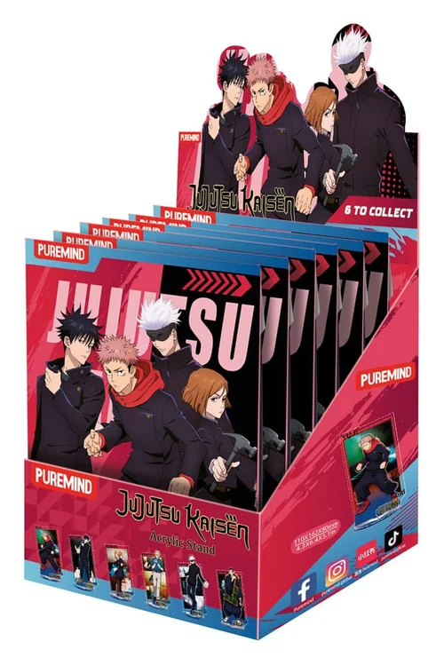 Jujutsu Kaisen Acrylic Stand 14cm Blind Box - 1 Unidade