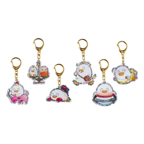 Gintama Acrylic Mascot Charms Elizabeth 12 zodiac signs autumn & winter Vol.2 5cm Blind Box - 1 Unidade