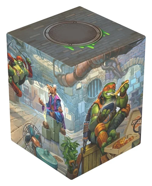 Ultimate Guard RTE Boulder 100+ Magic: The Gathering | Teenage Mutant Ninja Turtles (76 x 75 x 98.5 mm) - Turtle Lair