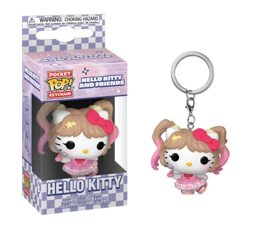 Hello Kitty and Friends POP! Vinyl Keychains 4 cm Hello Kitty (K-Pop Outfit)