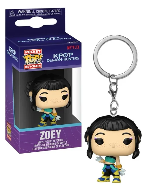 KPop Demon Hunters POP! Vinyl Keychains 4 cm Zoey