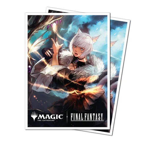Ultra Pro - Final Fantasy Magic The Gathering 105ct APEX Deck Protector Sleeves  - Y'shtola Rhul