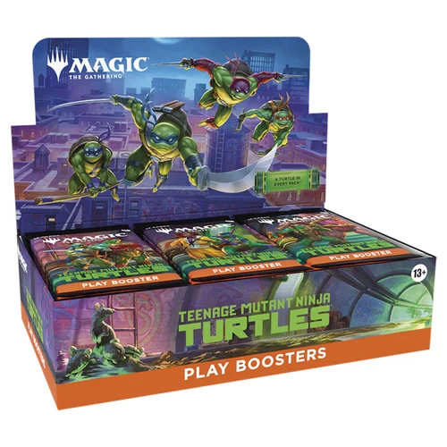 Magic the Gathering Teenage Mutant Ninja Turtles Play Booster English - 1 Booster Box (30 Boosters)