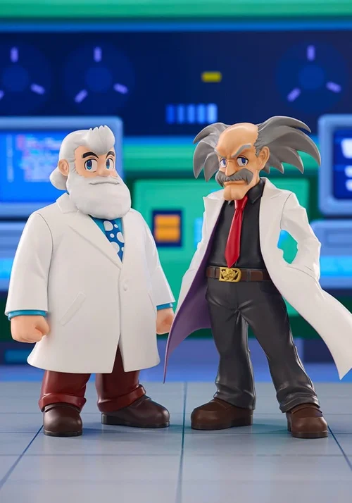 Mega Man Oshi Works PVC Figures 2-Pack Dr. Wily & Dr. Light