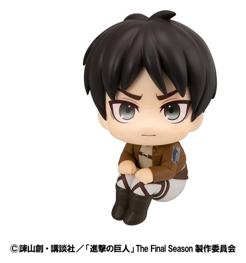 Attack on Titan Look Up PVC Figure Eren Jaeger Grumpy Ver. 11 cm