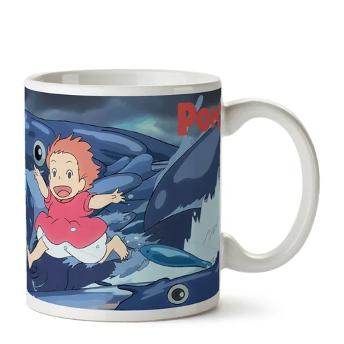Mug Ghibli 10 - Waves - Ponyo on the cliff
