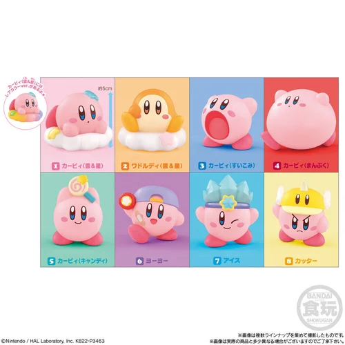 KIRBY FRIENDS - Figure 5cm 'Wave 2' - 1 Unidade Aleatória