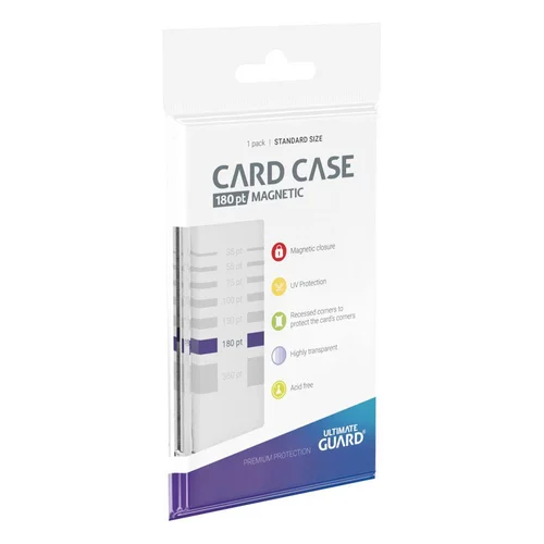 Ultimate Guard Card Case Magnetic - 180 pt (inner dimensions: 64.4 × 89.8 × 4.5 mm)
