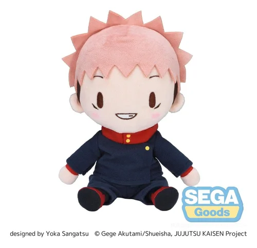 Jujutsu Kaisen Fuwa Petit Plush Figure Yuji Itadori 20 cm