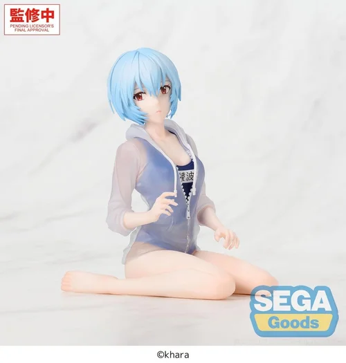 Rebuild of Evangelion Yumemirize PVC Figure Rei Ayanami School Swimsuit Ver. 13 cm