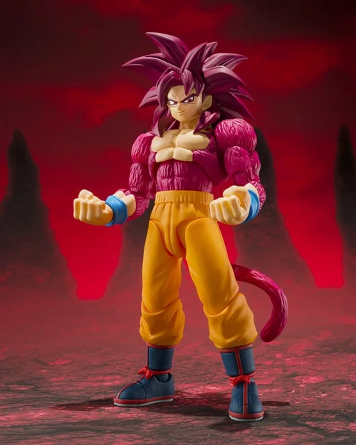 Dragon Ball S.H. Figuarts Action Figure Super Saiyan 4 Son Goku -Daima- 15 cm