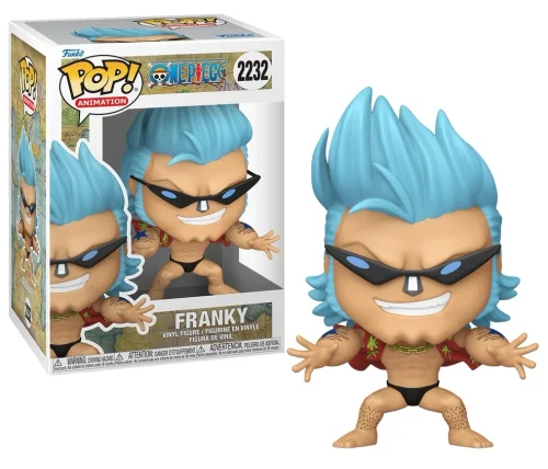 One Piece POP! Animation Vinyl Figure Franky (Refresh) 9 cm