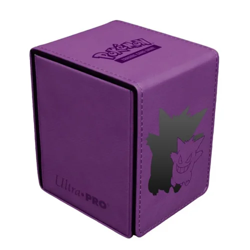 Ultra Pro - Elite Gengar Premium Alcove Flip Deck Box (100 double-sleeved cards) 76 × 100 × 83 mm