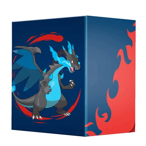Ultra Pro - 100+ Deck Box: Mega Charizard X (100 double-sleeved cards)