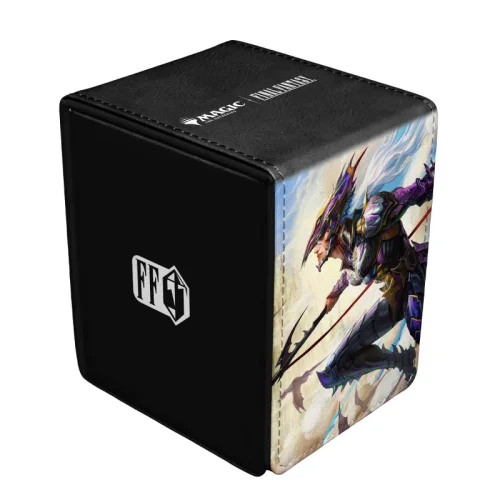 Ultra Pro - Final Fantasy Premium Alcove Flip Deck Box (100 double-sleeved cards) 76 × 100 × 83 mm - Kain, Traitorous Dragoon