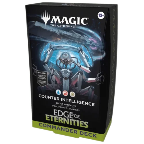 Magic the Gathering Edge of Eternities Commander Deck Counter Intelligence English