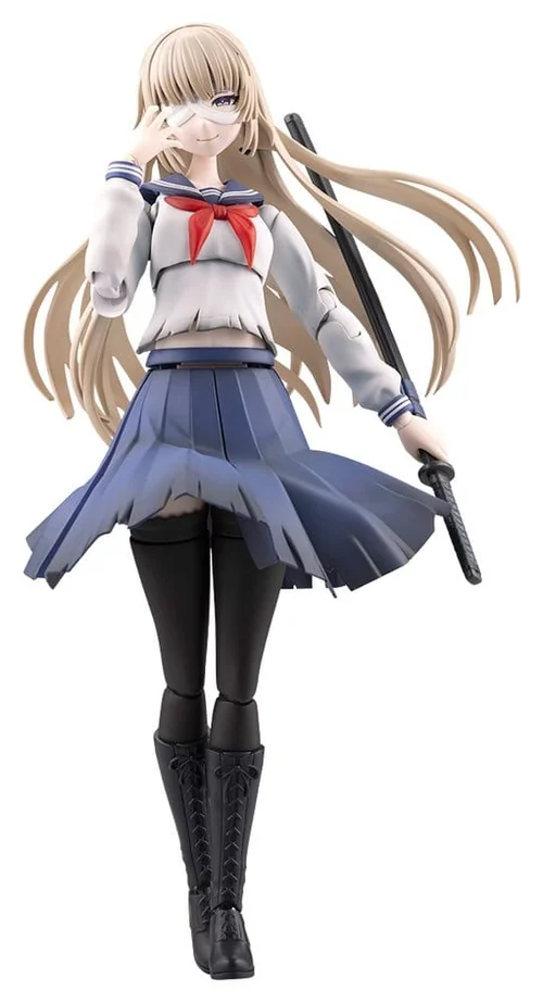Sousai Shojo Teien Plastic Model 1/10 Kuon Yakushiji Maria Kagaribi Damage Ver. School Girl Emulation 16 cm
