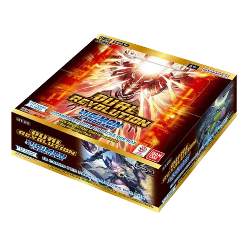 Digimon Card Game BT-25 Dual Revolution English - 1 Booster Box (24 Boosters)