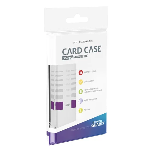 Ultimate Guard Card Case Magnetic - 360 pt (inner dimensions: 64.4 × 89.8 × 9.3 mm)