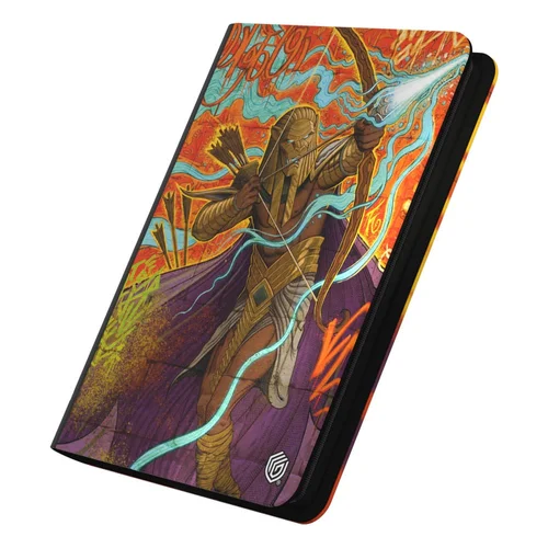 Ultimate Guard Zipfolio 18-Pocket Xenoskin (360 double-sleeved cards) Magic: The Gathering "Aetherdrift" - Ketramose the New Dawn
