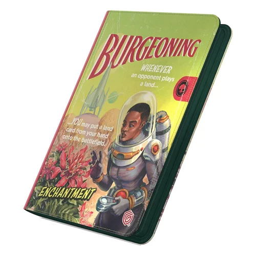 Ultimate Guard Zipfolio 18-Pocket Xenoskin (360 double-sleeved cards) Magic: The Gathering "Edge of Eternities" - Burgeoning