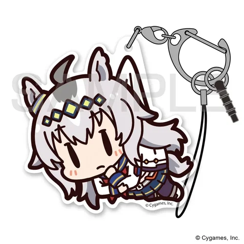 Uma Musume Pretty Derby: Game Version Oguri Cap Tsumamare Acrylic Keychain