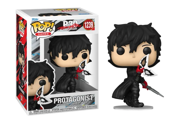 Persona 5 POP! Games Vinyl Figure Protagonist (Ren) 9 cm