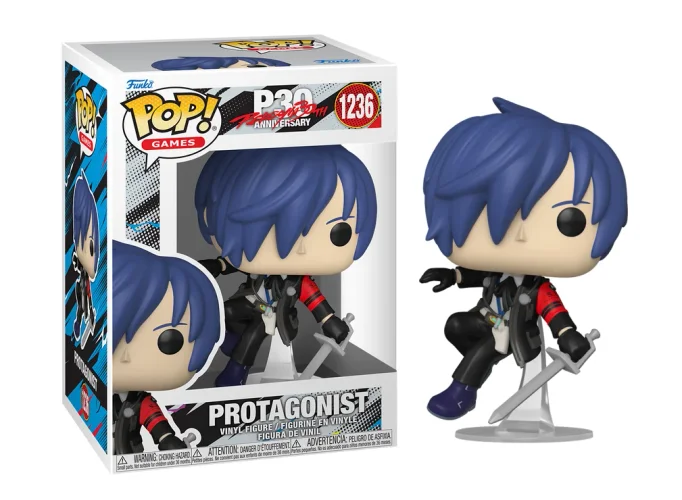 Persona 3 POP! Games Vinyl Figure Male Protagonist (Makoto) 9 cm