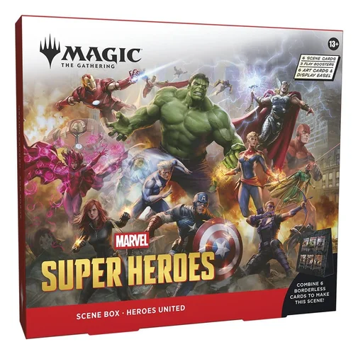 Magic the Gathering Marvel Super Heroes Scene Box English - Heroes United