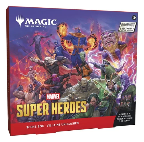 Magic the Gathering Marvel Super Heroes Scene Box English - Villains Unleashed