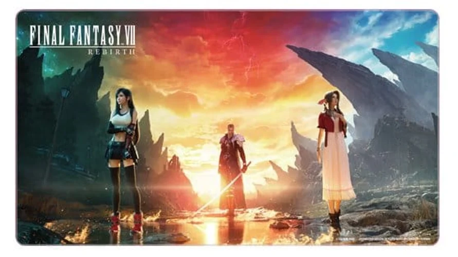 Final Fantasy VII Rebirth Playmat Key Art 61 x 34 cm