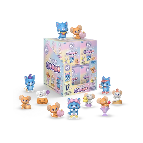 Tom & Jerry Gokko Mystery Mini Figures 5 cm - 1 Unidade Aleatória