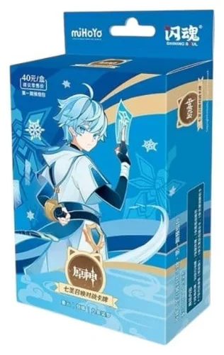 Genshin Impact Trading Card Game - Pre-Build Starter Deck 07 - Chongyun - Series 1 *Chinese Version* (40 cards)