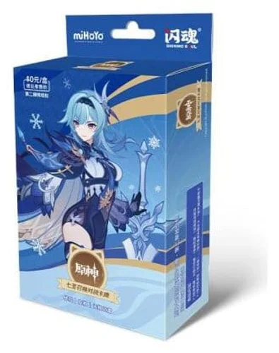 Genshin Impact Trading Card Game - Pre-Build Starter Deck 07 - Eula - Series 2 *Chinese Version* (40 cards)